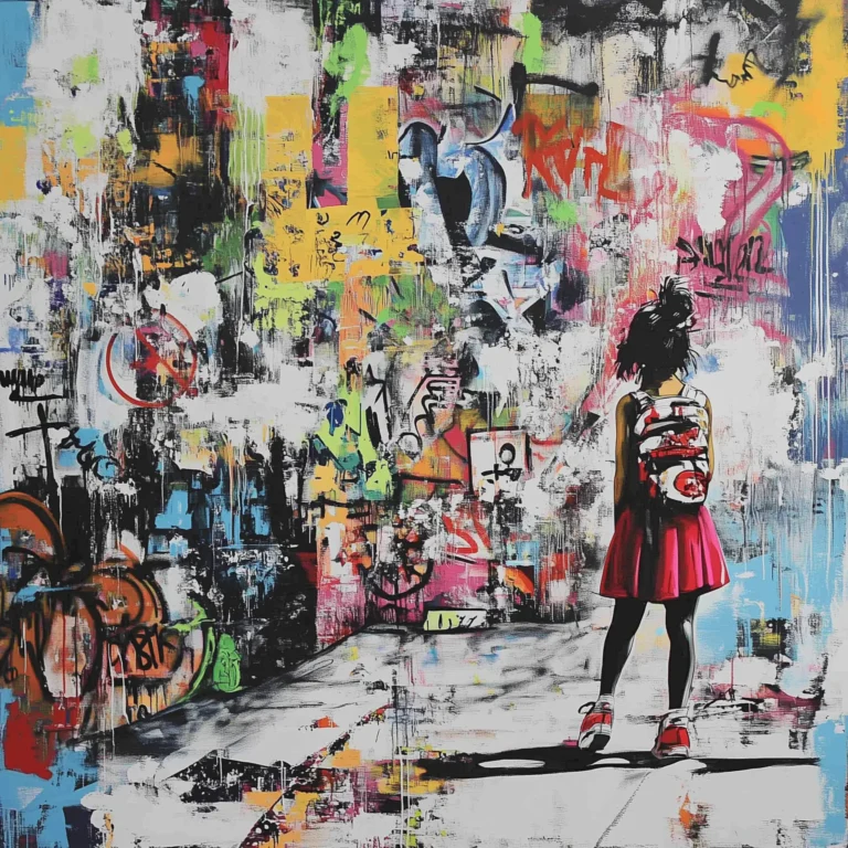 Street Fashion Pulse captures the energy of urban street fashion through bold