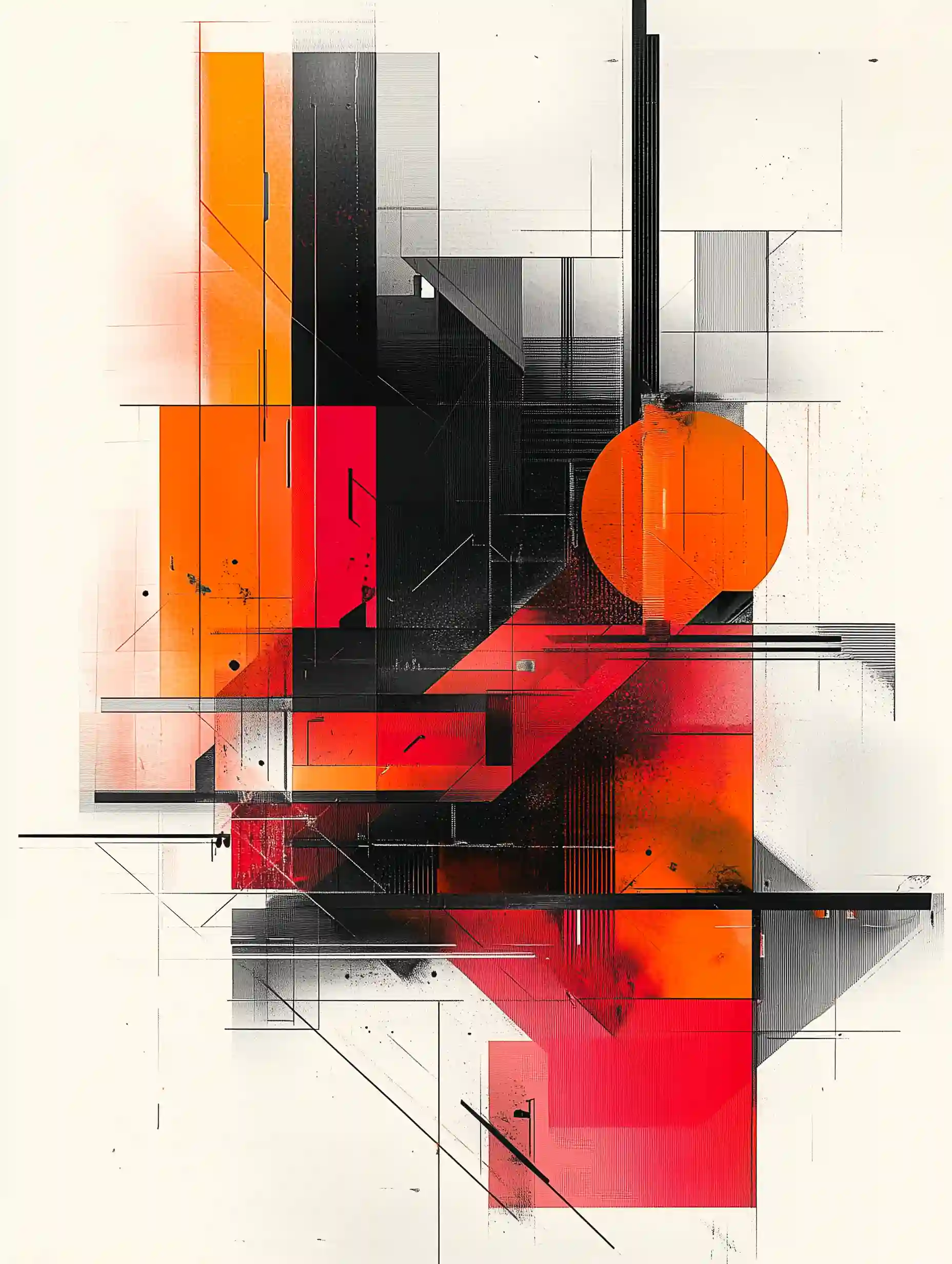 geometric abstract canvas art, minimalist wall art, vivid color art, futuristic canvas design, digital abstract art, modern wall decor, fluid motion canvas art